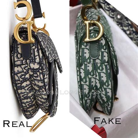 how can you tell if a dior saddle is real|How To Spot A Fake Christian Dior Saddle Bag .